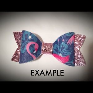 Dress up pieces - mix and match to make bows